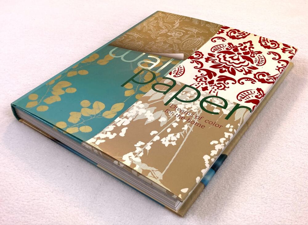 Wallpaper Book Hardcover Dust Jacket ISBN 9781405493048 Decorative Wall Designs